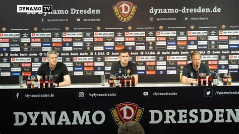 Spieltag Sgd Fcs Pressekonferenz Nach Dem Spiel Youtube