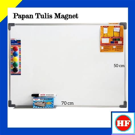 Jual Papan Tulis Magnet Whiteboard Magnet Papan Tulis 50 X 70 Di