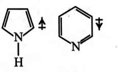 The Correct Orientation Of Dipoles In Pyrrole Pyridine Is