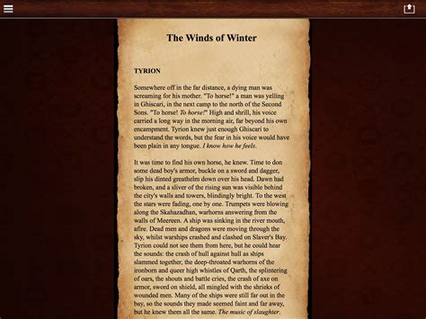 Game of Thrones: Get access to all available “Winds of Winter” chapters ...