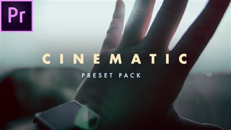 Free Cinematic Preset Pack For Premiere Pro Cc K Crop Bars Seni