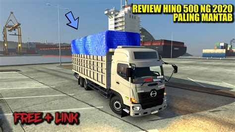 Review Mod Gratisan Mod Free Truk Hino New Gen Versi Dari Mas