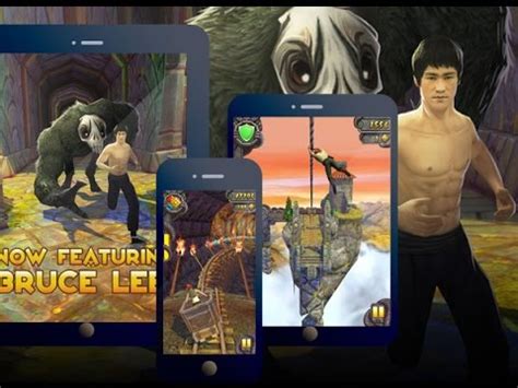 Temple Run Bruce Lee Shirtless Iphone Ipad Ios Android Gameplay