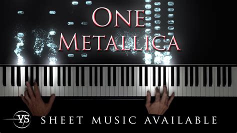 Metallica One Advanced Piano Cover Arr Yannick Streibert Youtube