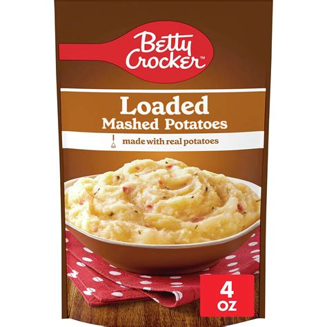 Betty Crocker Loaded Mashed Potatoes 4 Oz Pack Of 8 Grocery And Gourmet Food