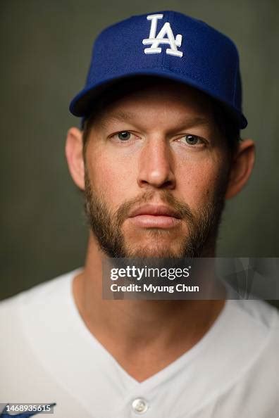 Los Angeles Dodgers Clayton Kershaw Is Photographed For Los Angeles