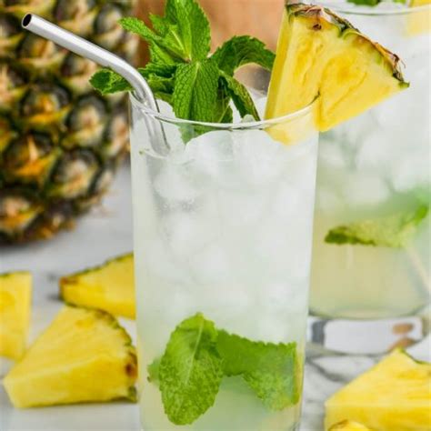 Pineapple Mojito Shake Drink Repeat