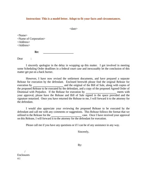 Sample Letter To Judge For Early Release From Jail