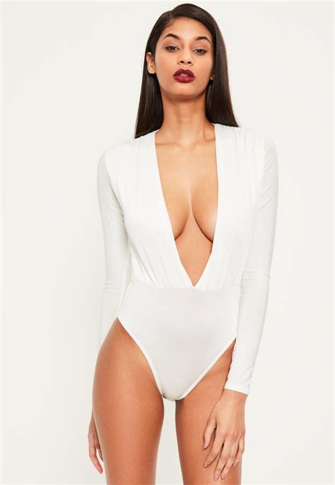 206B02436 MISSGUIDED BODY Z GŁĘBOKIM DEKOLTEM 36 7776038604