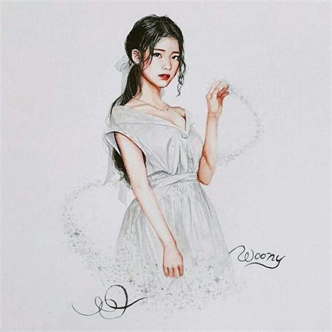 Twitter Anime Art Girl Kpop Drawings Korean Artist