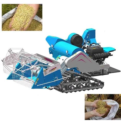 Factory Direct Sale Small Wheat Harvester Mini Grain Harvester Paddy