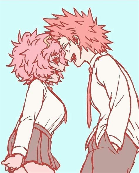 Pin By ↳ Papper King ↲ On Mina X Kirishima Kirishima My Hero Academia Hero My Hero