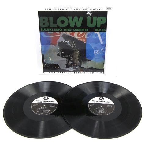 Blow Up Isao Suzuki Trio Quartet 45rpm 180g Vinyl 2LP TBM Super Cut