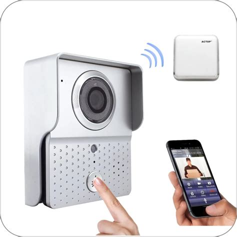 HD 720P Wireless WIFI IP Doorbell Intercom System -in Video Intercom from Security & Protection ...