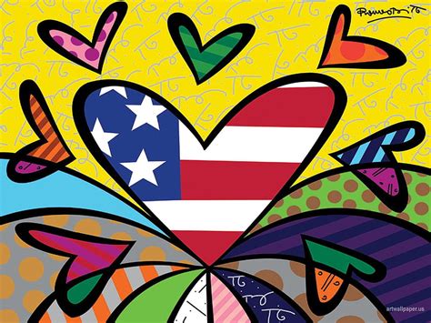 Romero Britto Art Hd Wallpaper Pxfuel