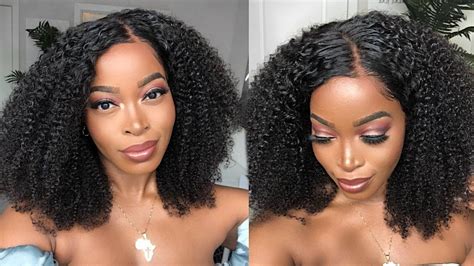 🗣finally An Affordable Glueless Natural Hair Lace Front Wig😱 No Glue