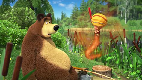 Watch Masha And The Bear Season 4 Episode 11 : Tales From The East ...