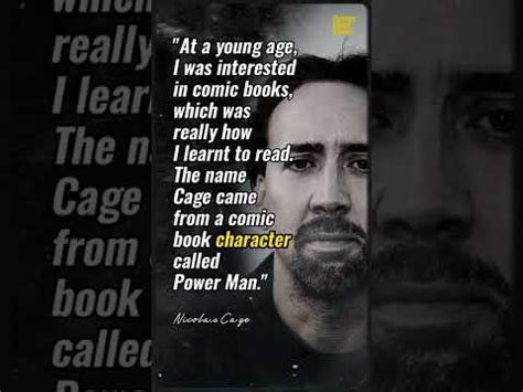 Nicolas Cage Quotes | Nicolas cage quotes, Book characters, Nicolas cage