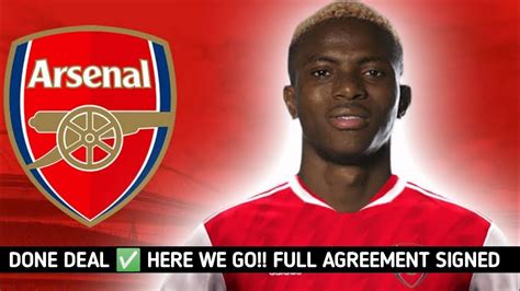 Done Deal Here We Go Full Agreement Signed Victor Osimhen Welcome