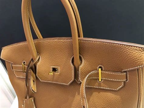 Herm S Birkin Cm Bag In Tan Leather Pristine Condition