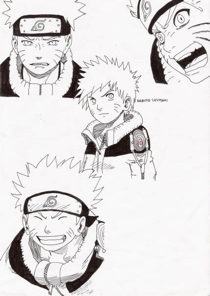 Naruto Faces2 By Nuskineta On Deviantart