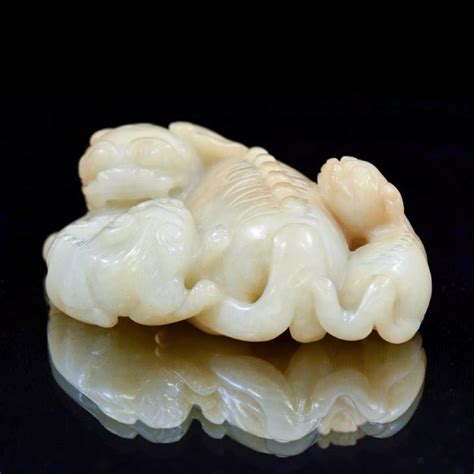 bid  chinese jade carved qilin april     edt