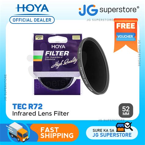 Hoya 52mm R72 Infrared Filter Ir For Camera Lens Jg Superstore