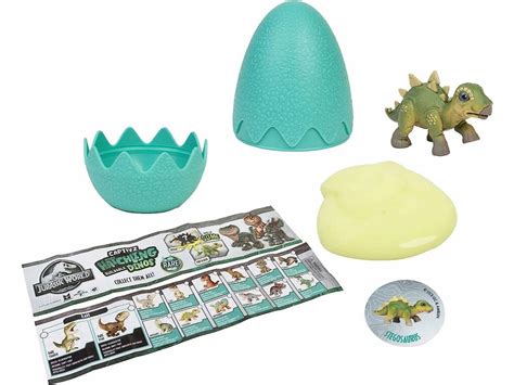 Jurassic Park Hatchlings Inkubator Dino Slime Toy Partner JWH1400