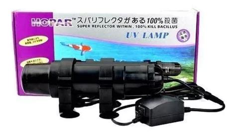 Hopar Filtro Ultravioleta Uv 611 5w 110v Para Lago E Aquário