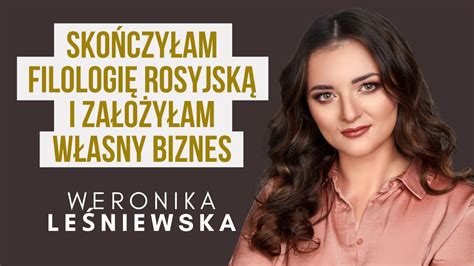 Konglomeraty czyli sukcesy absolwentów Weronika Leśniewska YouTube