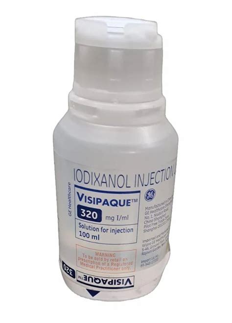 Visipaque Injection 320 Mg at ₹ 1750/piece | Pharmaceutical Injection ...