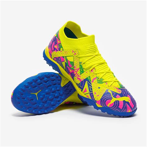 Puma Future Match Energy TT Ultra Blue Yellow Alert Luminous Pink