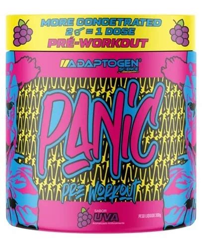 Pr Workout Panic G Concentrado Adaptogen Science Sabores