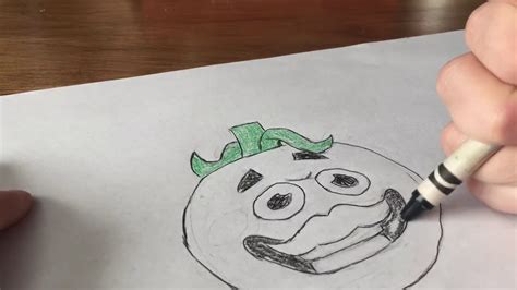 Drawing Tomato Head From Fortnite Youtube