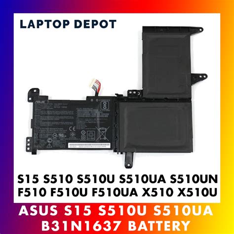 Asus Vivobook S15 S510 S510u S510ua S510un S510uq X510 X510u B31n1637 1152v 42wh Original