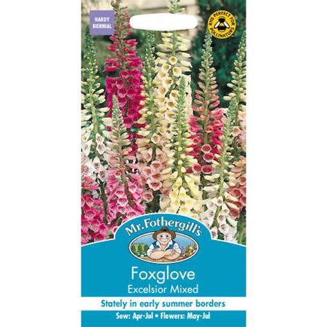 Mr Fothergill S Foxglove Excelsior Mixed Digitalis Purpurea Seeds