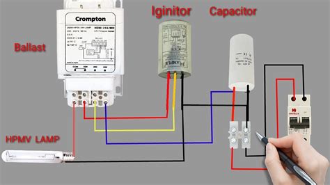 Sodium Vapour Lamp Connection Wiring Diagram Vapour Light Connection