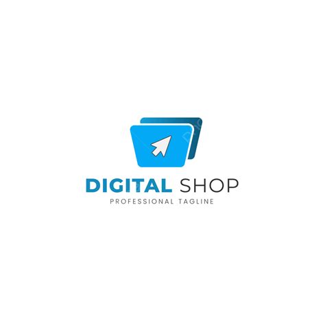 Logo Toko Digital Menjual Membeli Toko Png Dan Vektor Dengan