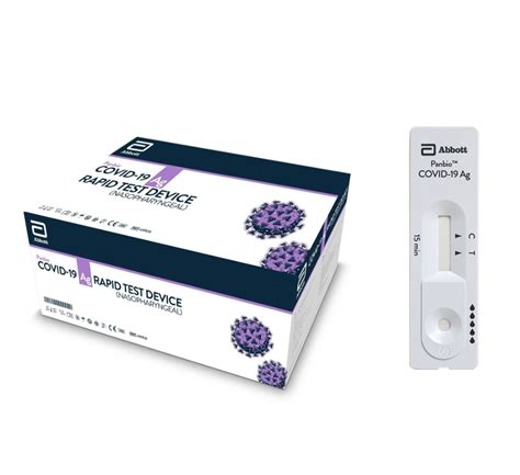 Covid Rapid Antigen Test Kits S Nasopharyngeal Swab Panbio Abbott