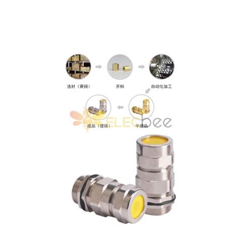 Explosion Proof Armored Waterproof Connector Metric And Inch Metal Stuffing Box Single Seal