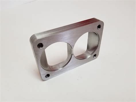 Stainless T6 Divided Collector To Twin 2 50 Inlets Turbo Flange Recessed 3 4 Custom Fabshop