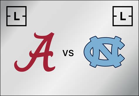 Alabama Vs North Carolina Best Moneyline Picks Lines