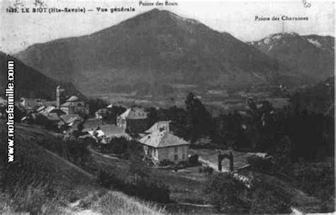 Photos Et Cartes Postales Anciennes De Le Biot 74430