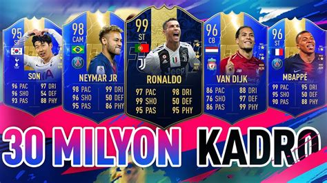 Milyon Oyun Sonu Kadrosu Fifa Ultimate Team Youtube