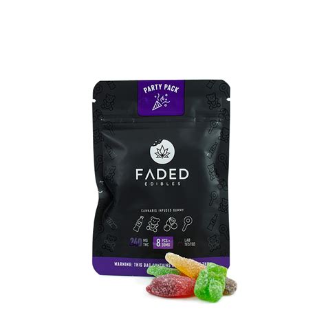 Faded Cannabis Co. Party Pack Gummies | Buy Edibles | Green Society