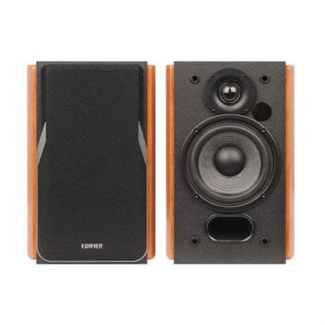 Edifier R1380DB Active Bluetooth Bookshelf Speakers Wood Grain 1