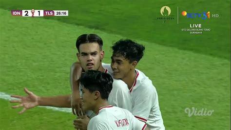 HASIL AKHIR LIVE SCORE Indonesia U19 Vs Timor Leste SKOR 6 1 Tengah