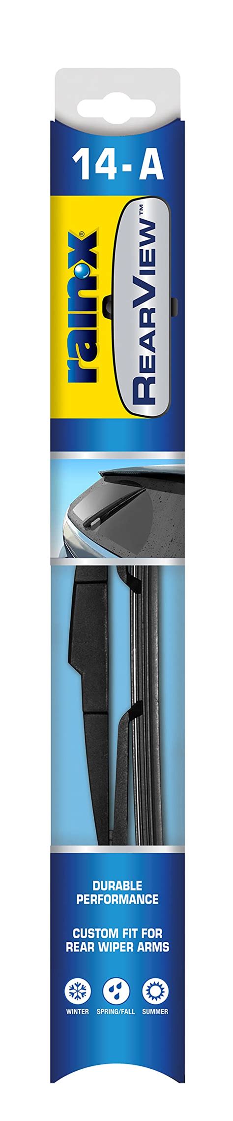 Rain X 850026 RearView 14 A Rear Wiper Blade 14 Inch Composite Rear