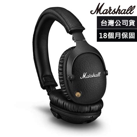 PChome 24h購物英國Marshall Monitor II A N C 主動式抗噪藍牙耳機 精簡黑 露天市集 全台最大的