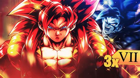 Dragon Ball Legends THE ONE THE ONLY THE MENACE LF SSJ4 GOGETA HAS